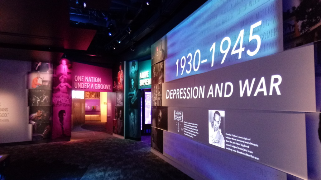 NMAAM 2 Exhibit in Nat'l Museum of African American Music