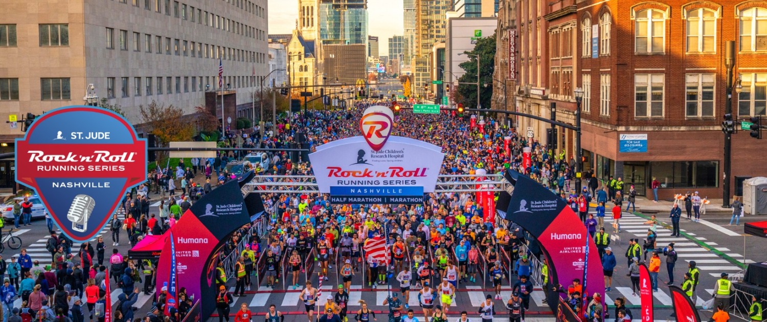 St. Jude Rock'n'Roll Marathon Nashville